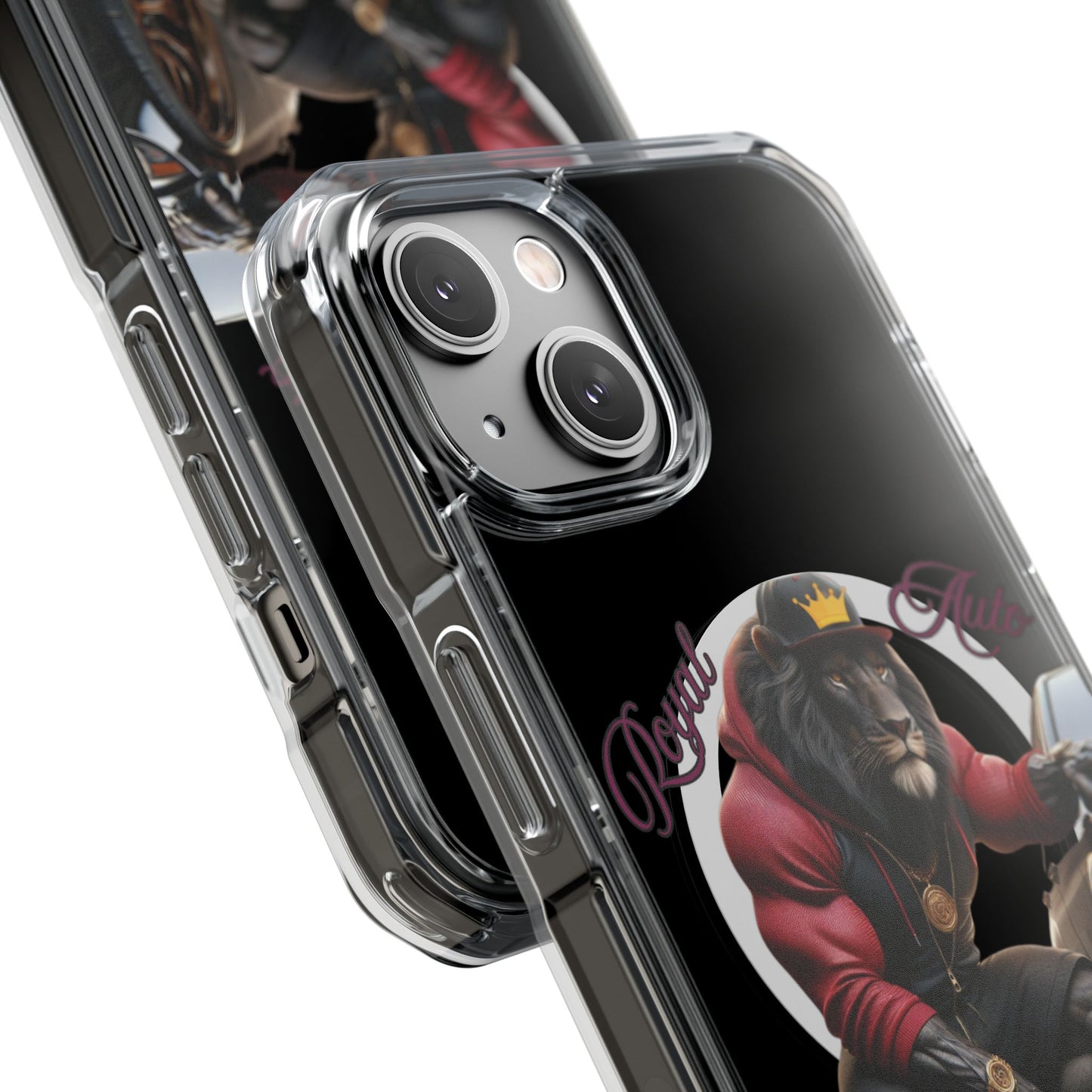 Magnetic Clear Impact Cases – Royal Auto King Design