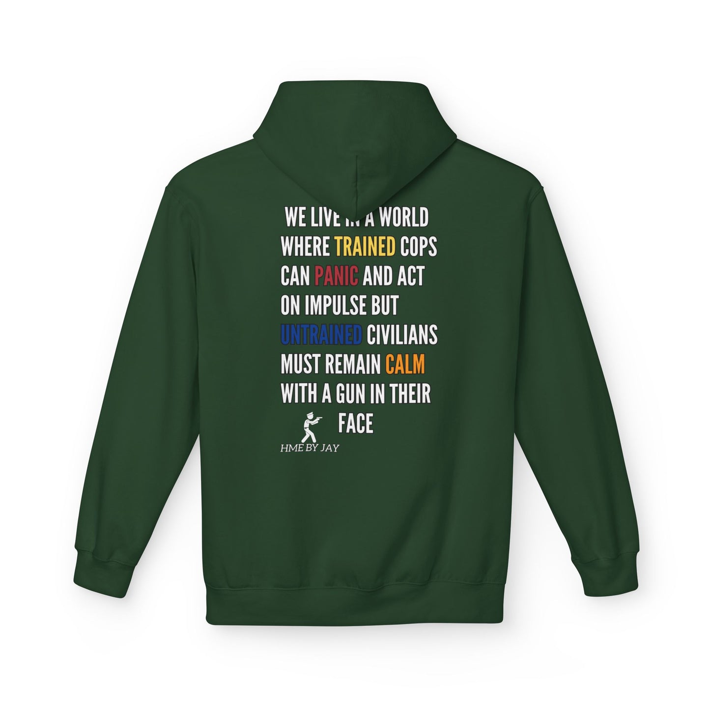 Hoodie - Stop the Police Brutality Activist Protest Design