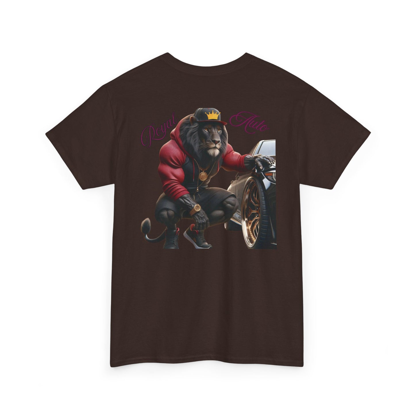 T-Shirt Royal Auto King of the Auto Body Shops Unisex Heavy Cotton Tee