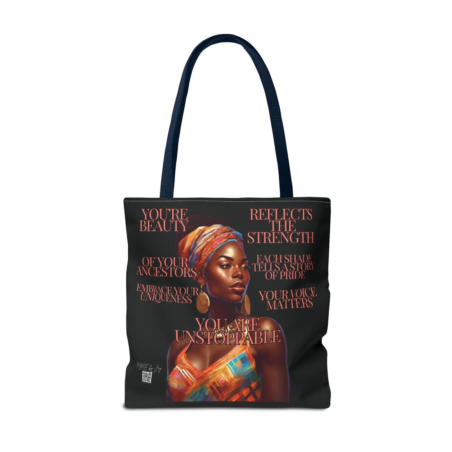 Tote Bag Ahnye's Melanin Collection You're Unstoppable
