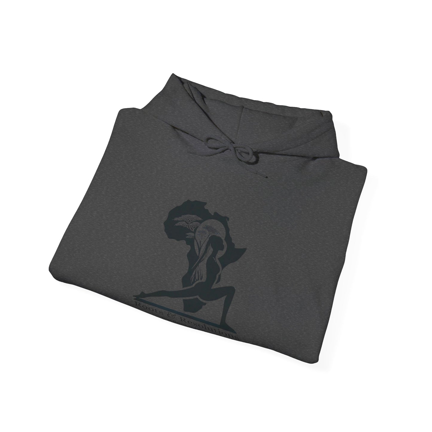 Yoga Health and Wellness Hoodie - Roots & Resolutions Brand Merch