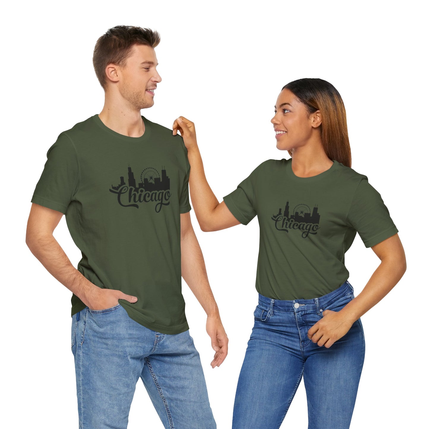 The Rep Yo City Collection (Chicago) Unisex Jersey Short Sleeve Tee