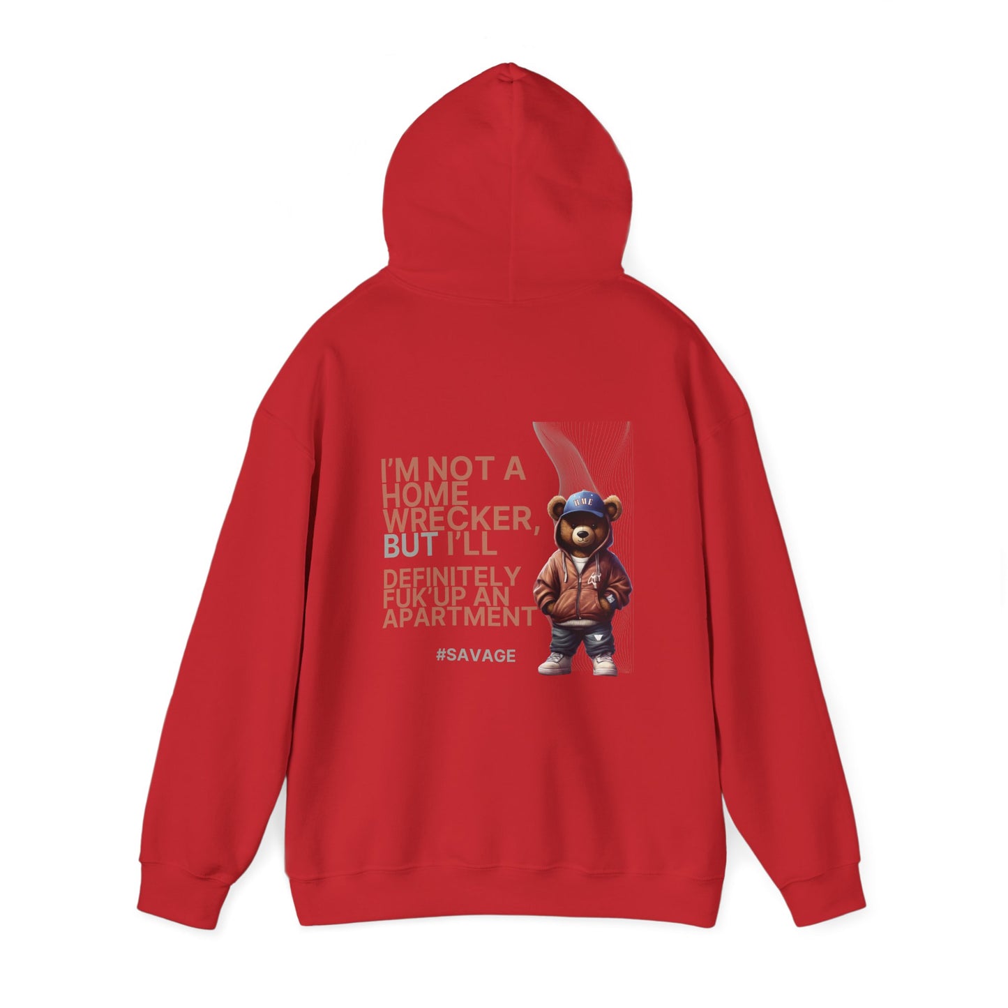 HME Bear Logo Hoodie - I'm not a Home Wrecker Design