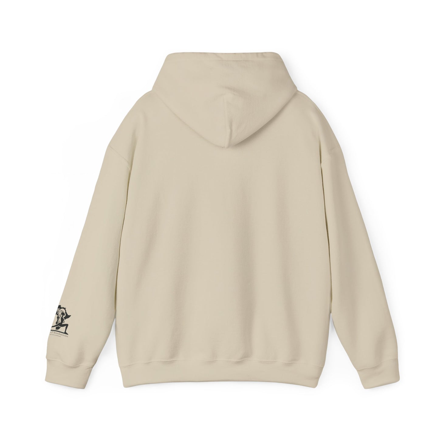 Yoga Health and Wellness Hoodie - Roots & Resolutions Brand Merch