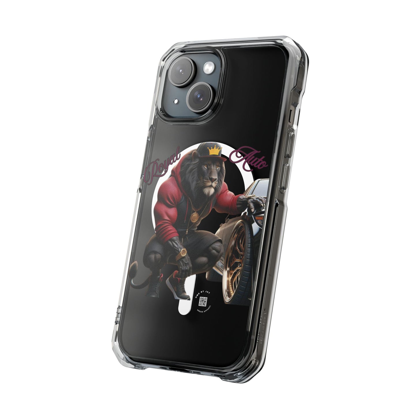 Magnetic Clear Impact Cases – Royal Auto King Design