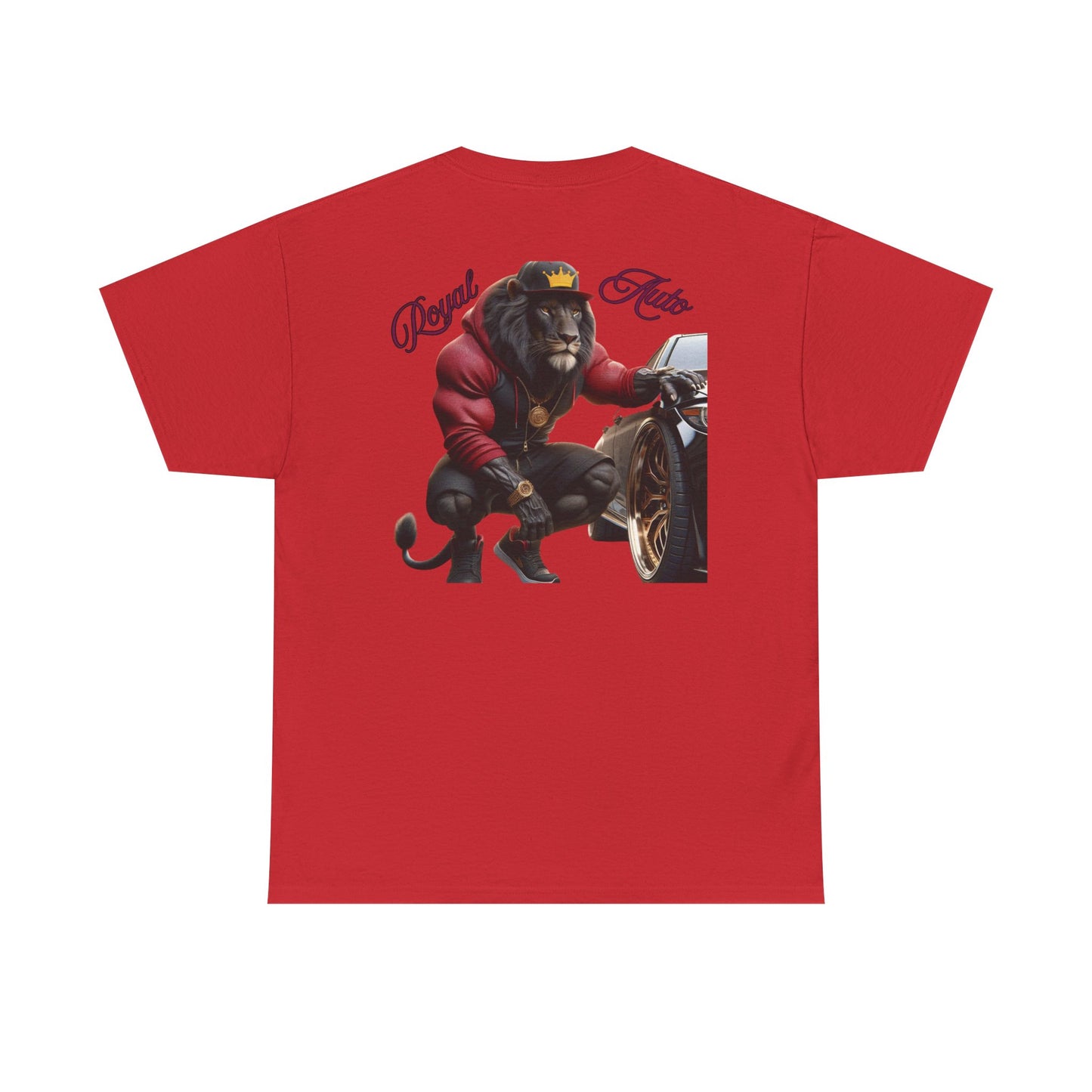 T-Shirt Royal Auto King of the Auto Body Shops Unisex Heavy Cotton Tee