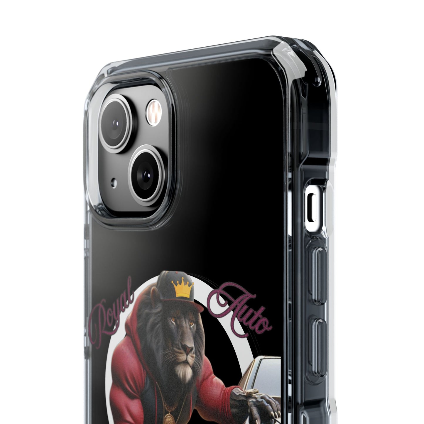 Magnetic Clear Impact Cases – Royal Auto King Design