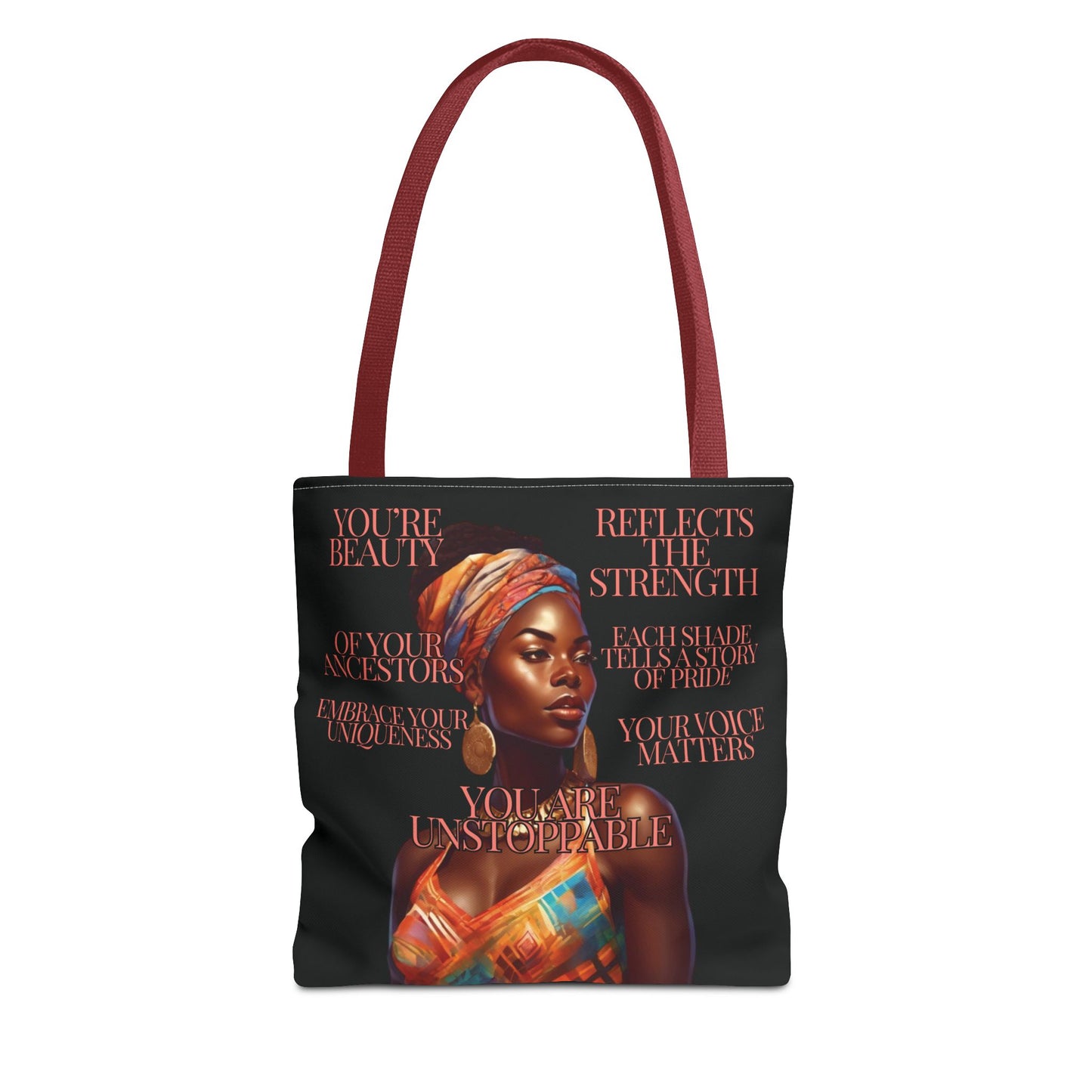 Tote Bag Ahnye's Melanin Collection You're Unstoppable