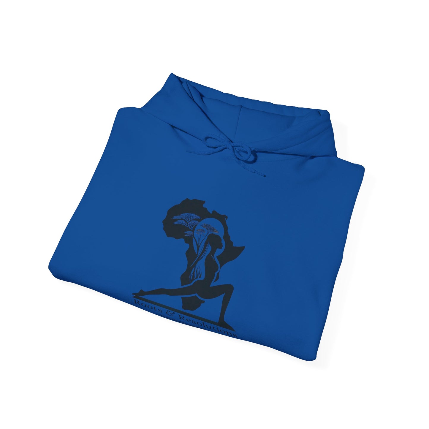 Yoga Health and Wellness Hoodie - Roots & Resolutions Brand Merch