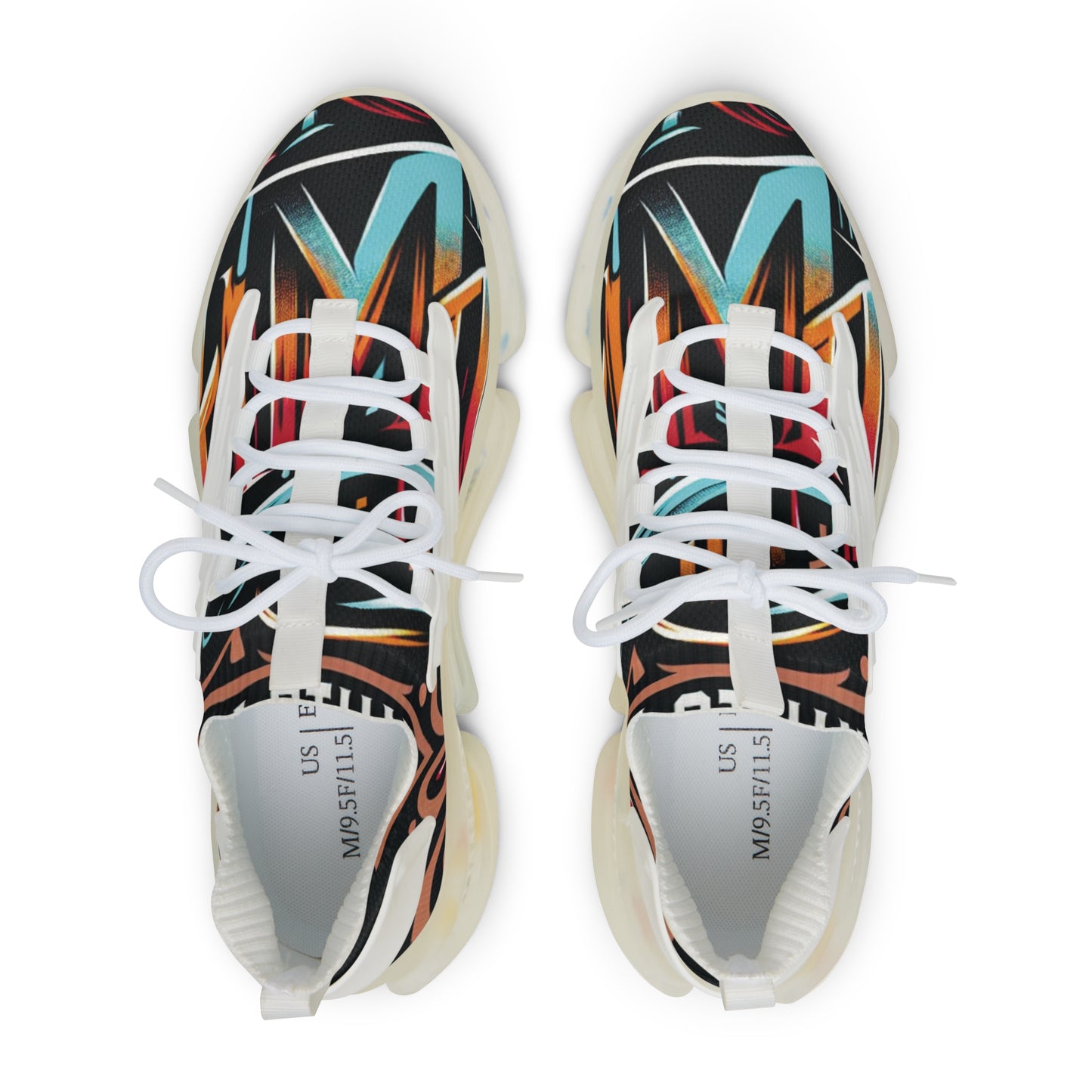The Avery Collection FlexComfort Men's Mesh Sneakers