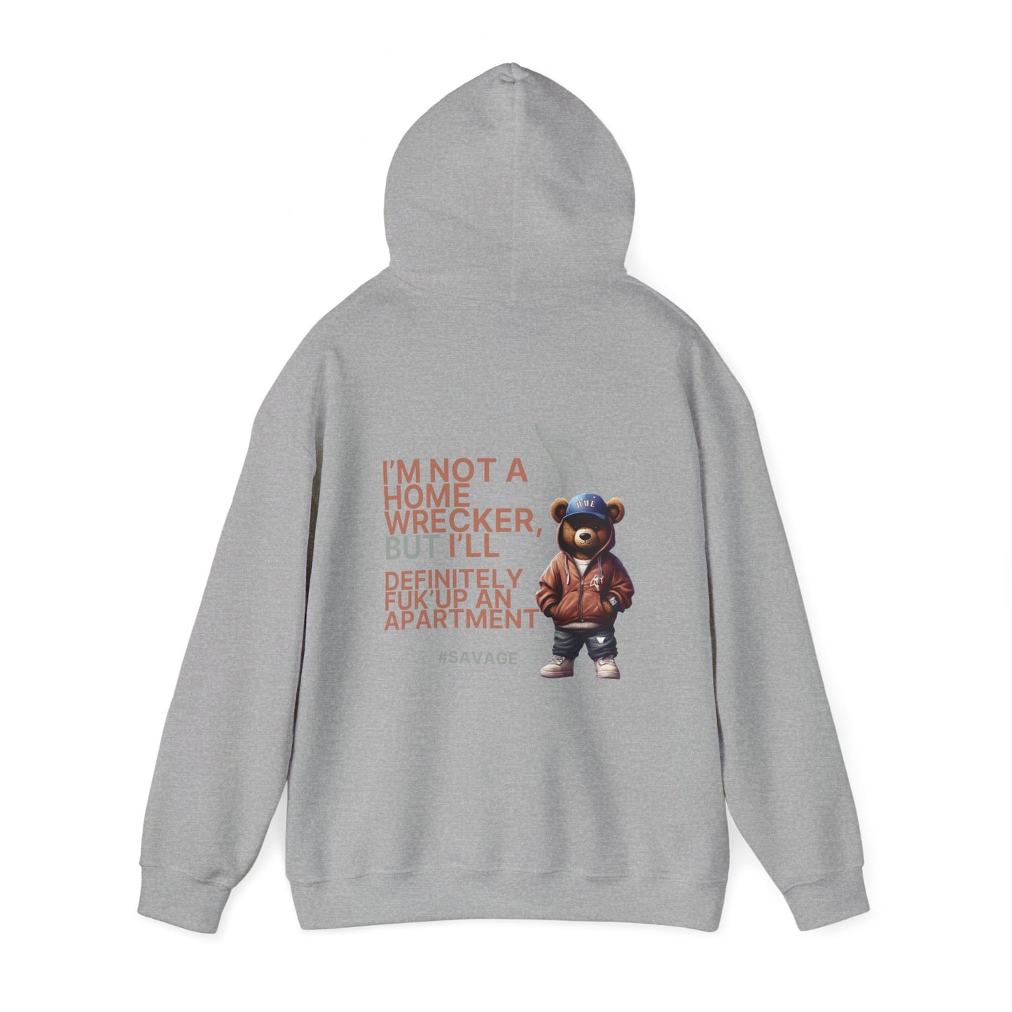 HME Bear Logo Hoodie - I'm not a Home Wrecker Design