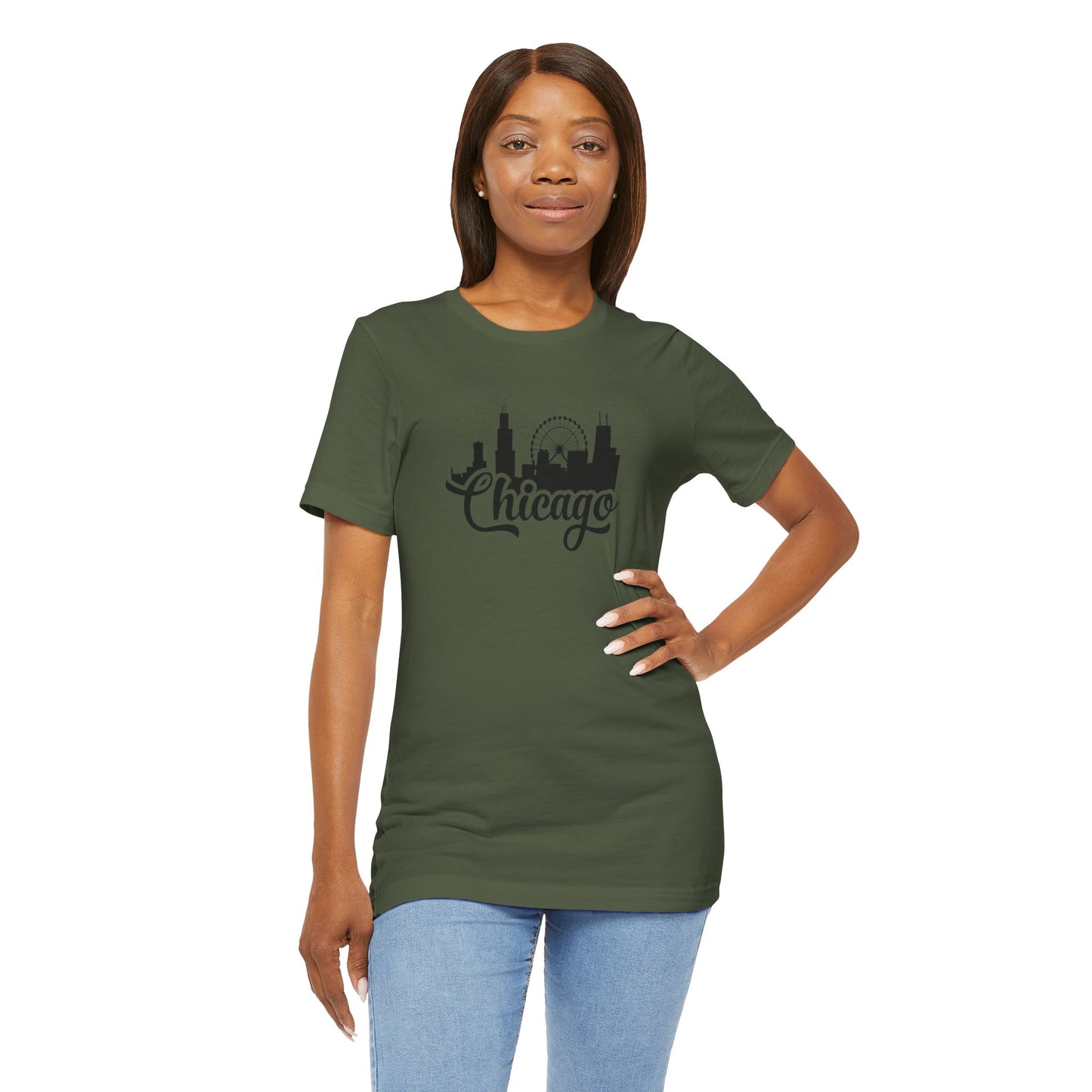 The Rep Yo City Collection (Chicago) Unisex Jersey Short Sleeve Tee