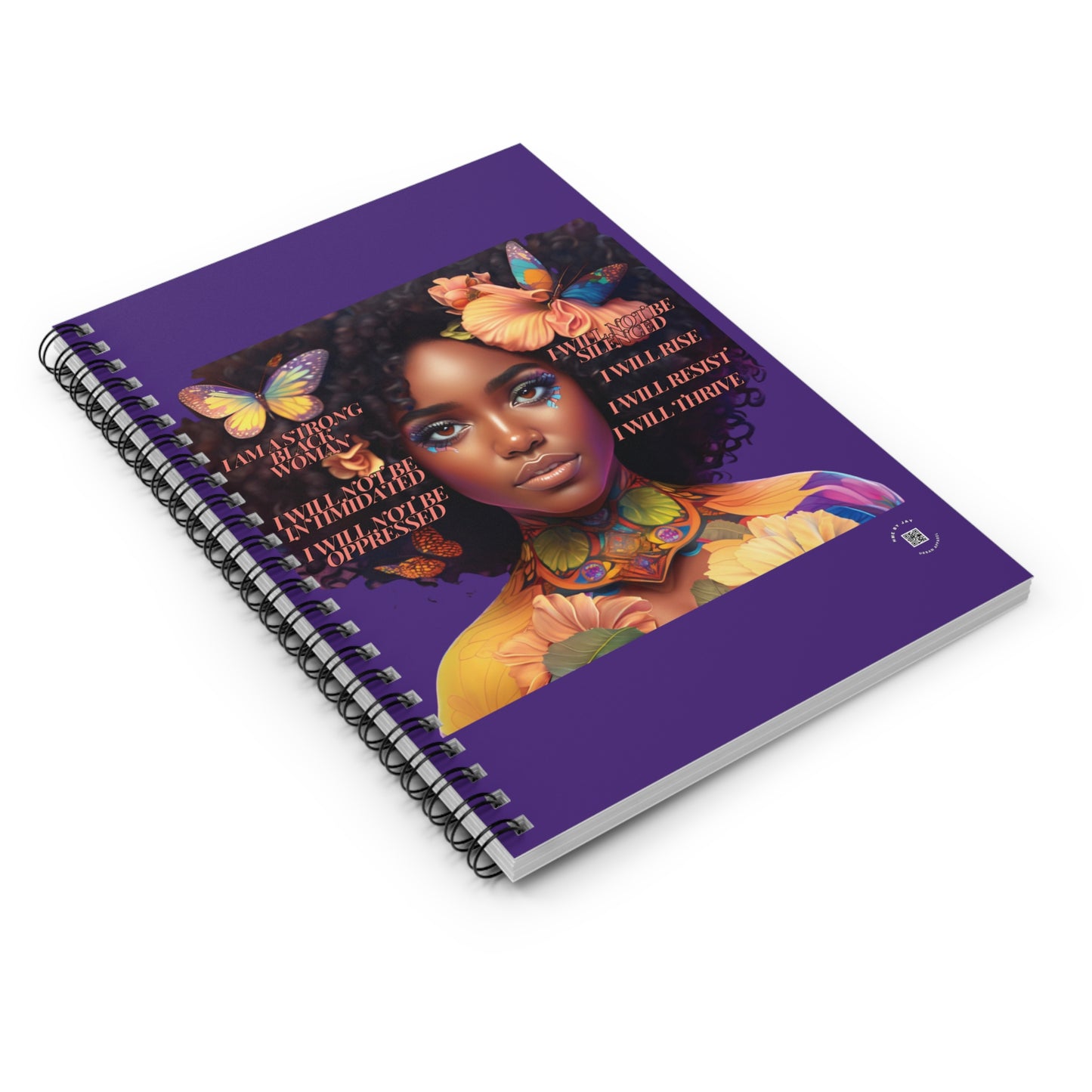 Spiral Notebook - Ahnye's Melanin Collection