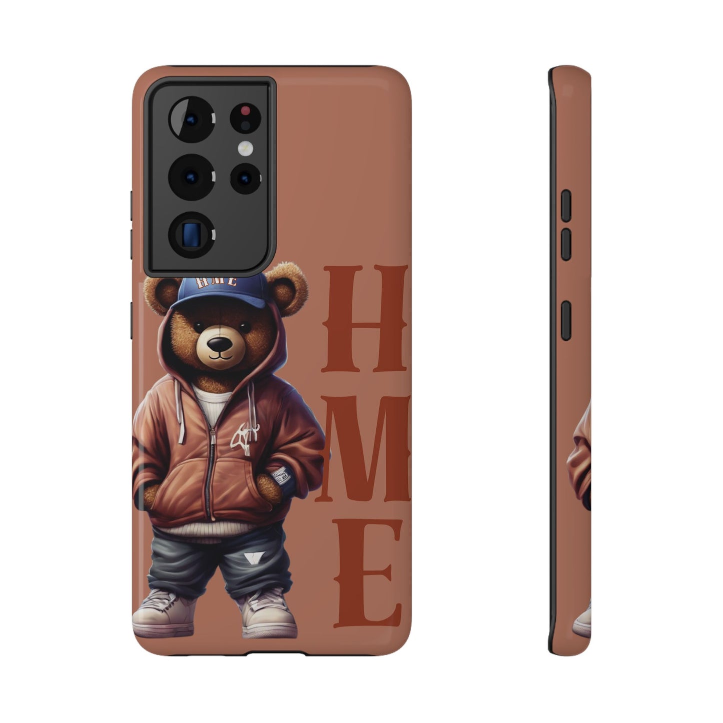 HME Bear Logo Collection (Brown) Impact-Resistant Cases