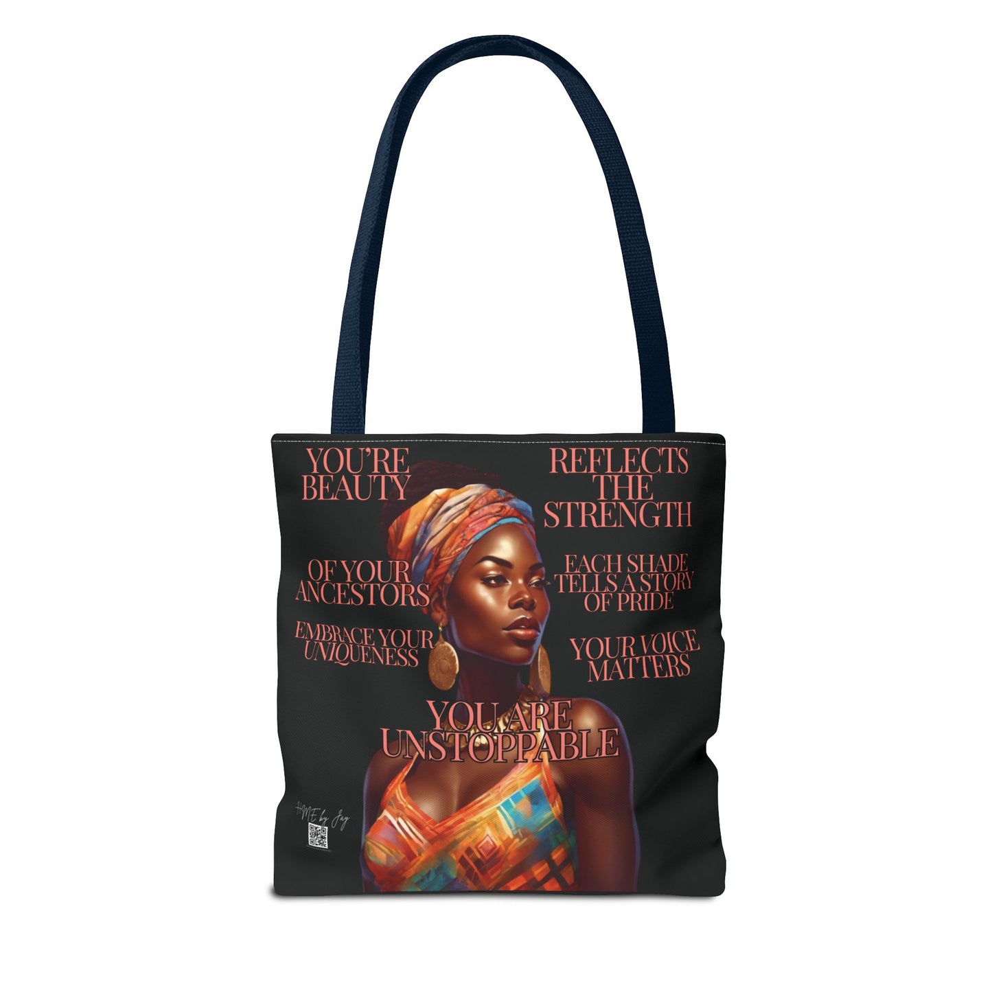 Tote Bag Ahnye's Melanin Collection You're Unstoppable