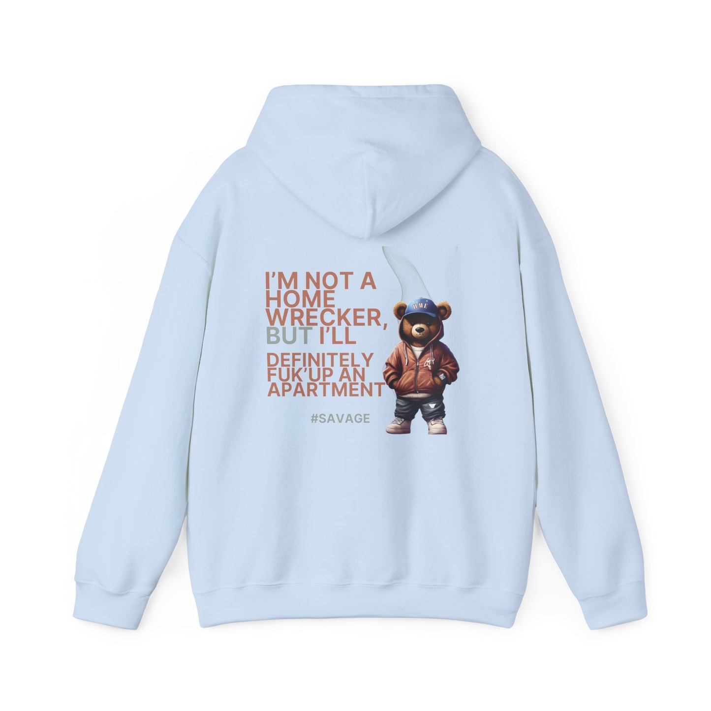 HME Bear Logo Hoodie - I'm not a Home Wrecker Design