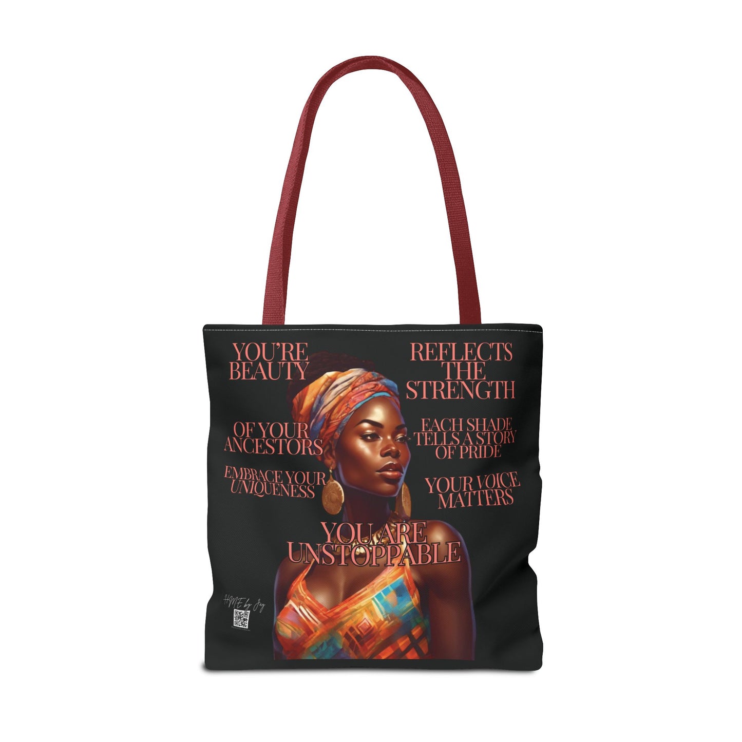 Tote Bag Ahnye's Melanin Collection You're Unstoppable