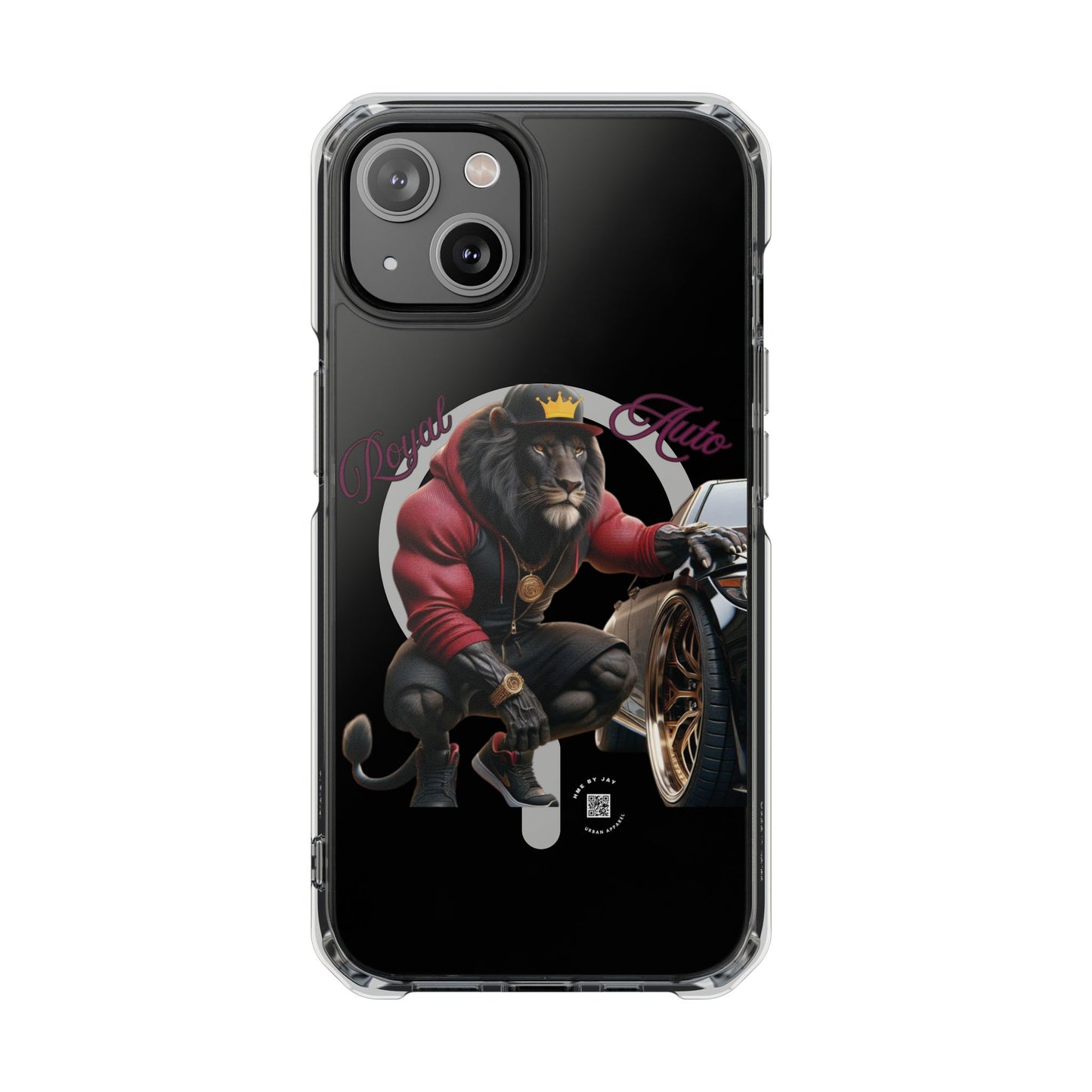 Magnetic Clear Impact Cases – Royal Auto King Design