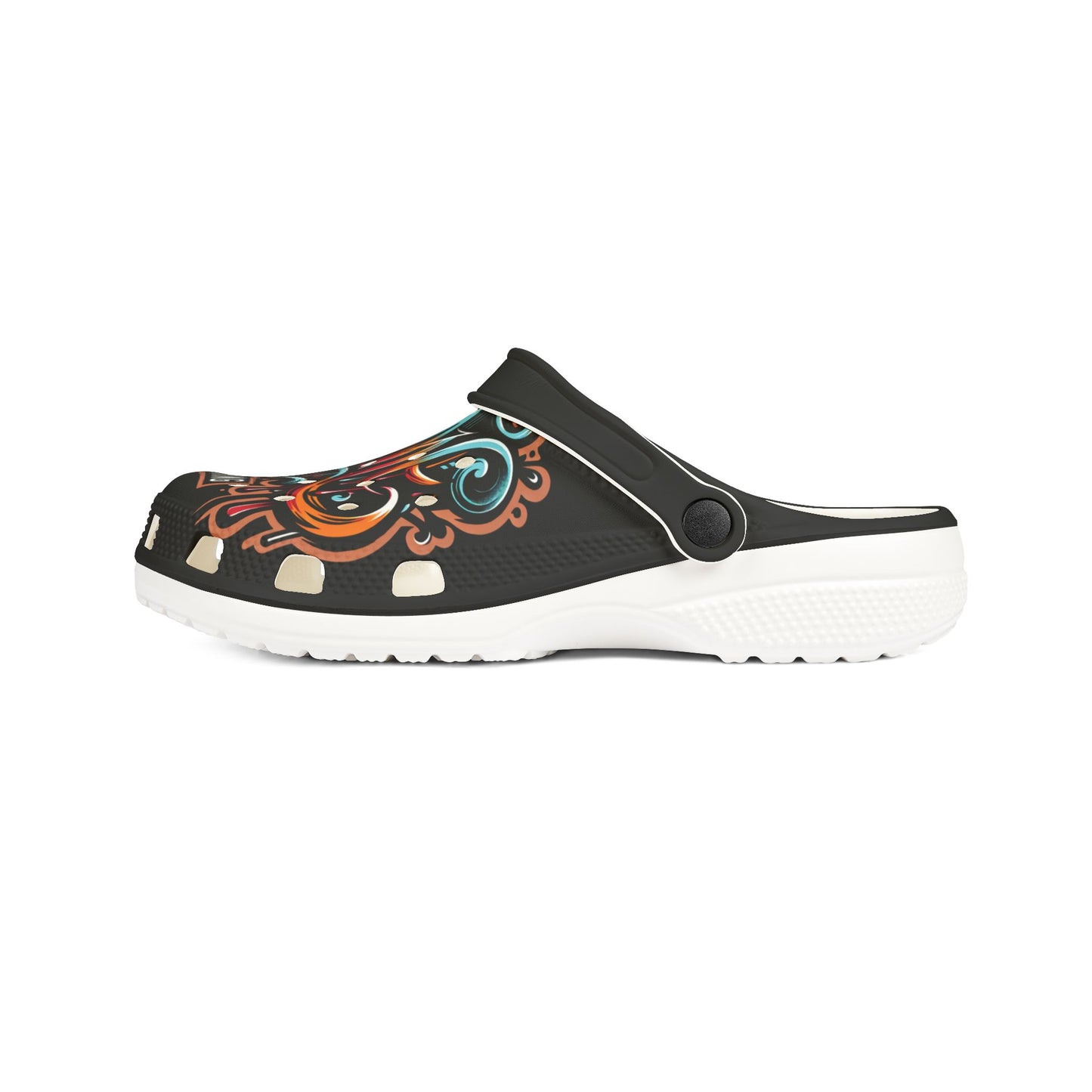 The Avery Collection EVA Foam Rubber Shoes (AOP)