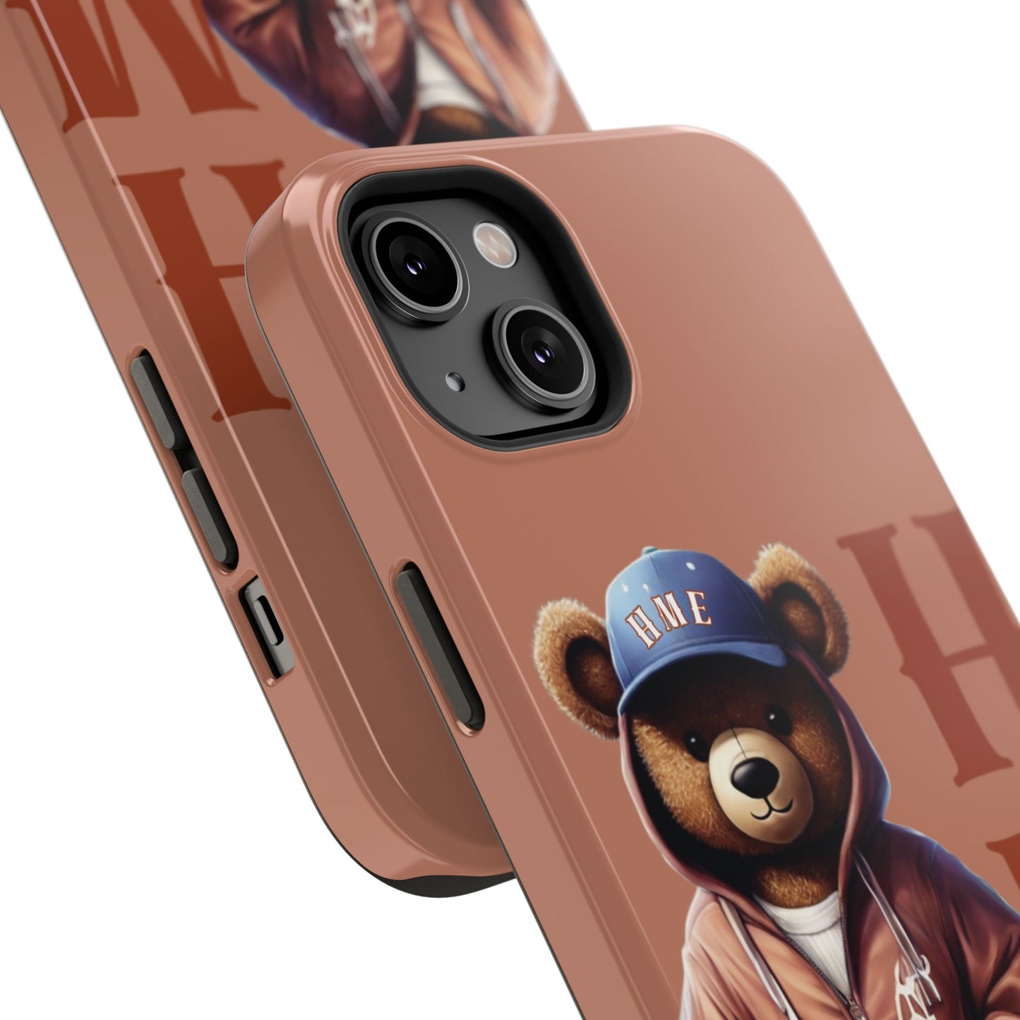 HME Bear Logo Collection (Brown) Impact-Resistant Cases