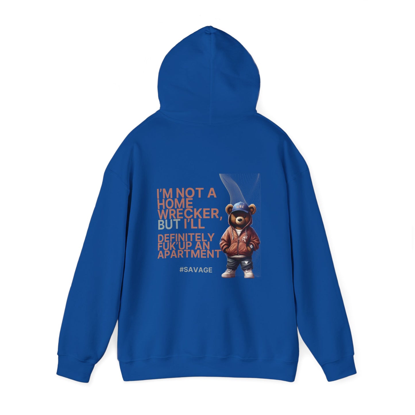 HME Bear Logo Hoodie - I'm not a Home Wrecker Design