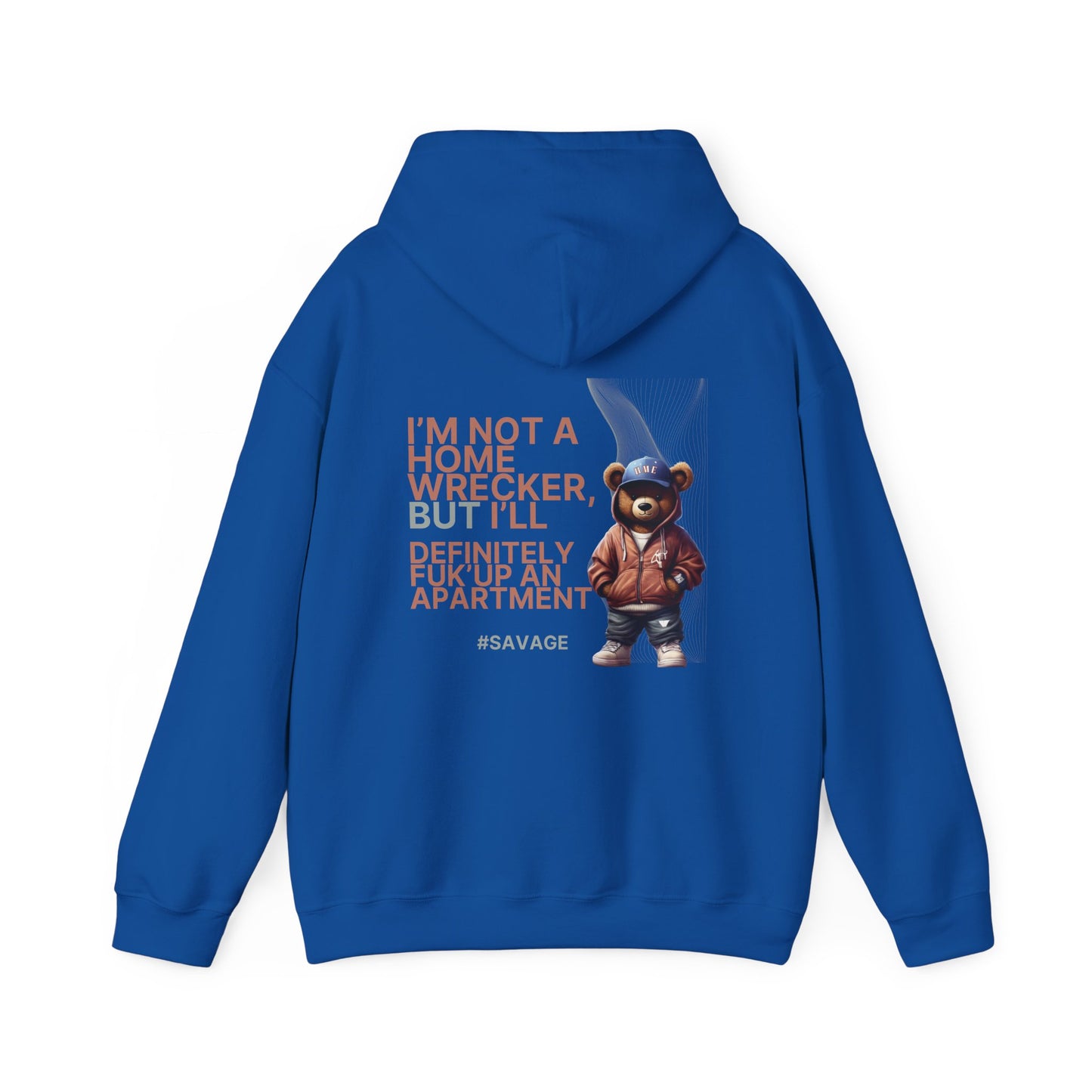 HME Bear Logo Hoodie - I'm not a Home Wrecker Design