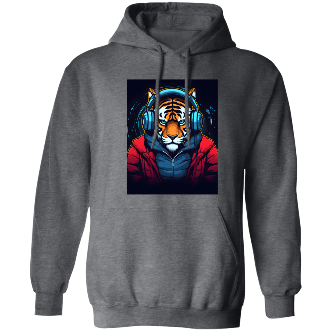 The Urban Tiger Collection Pullover Hoodie 8 oz
