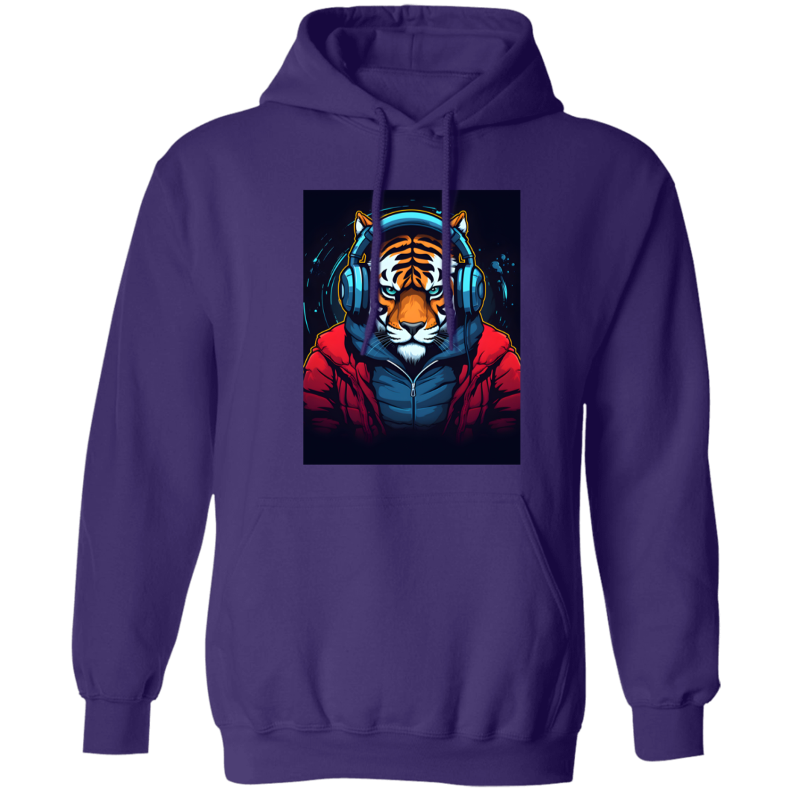 The Urban Tiger Collection Pullover Hoodie 8 oz
