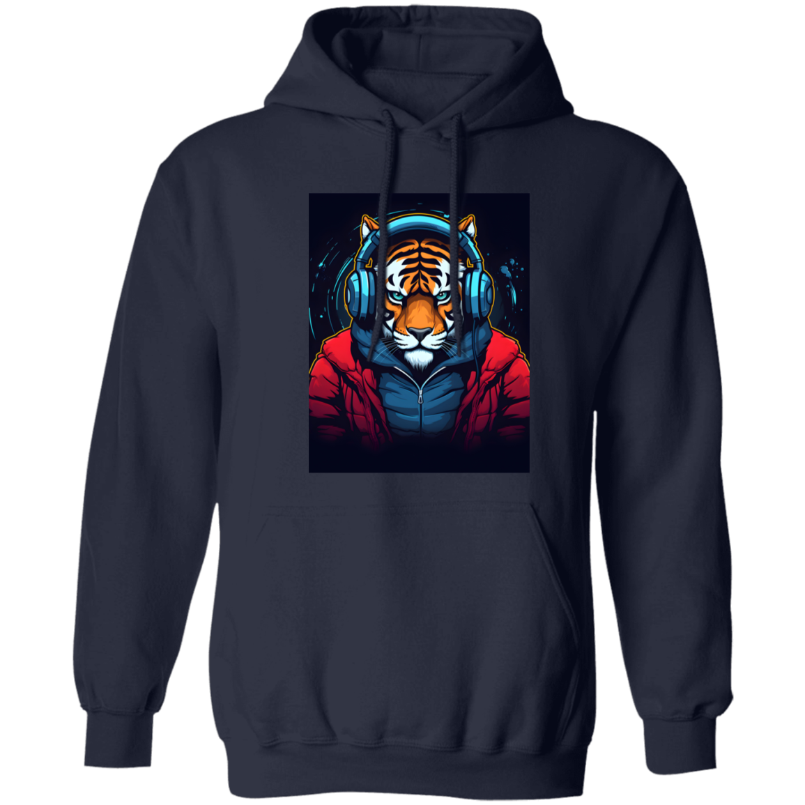 The Urban Tiger Collection Pullover Hoodie 8 oz
