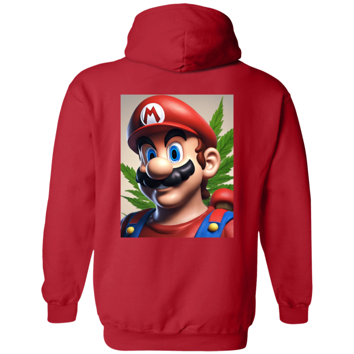 Branded Unisex 420 Mario Collection Pullover Hoodie 8 oz