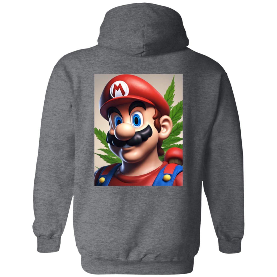 Branded Unisex 420 Mario Collection Pullover Hoodie 8 oz