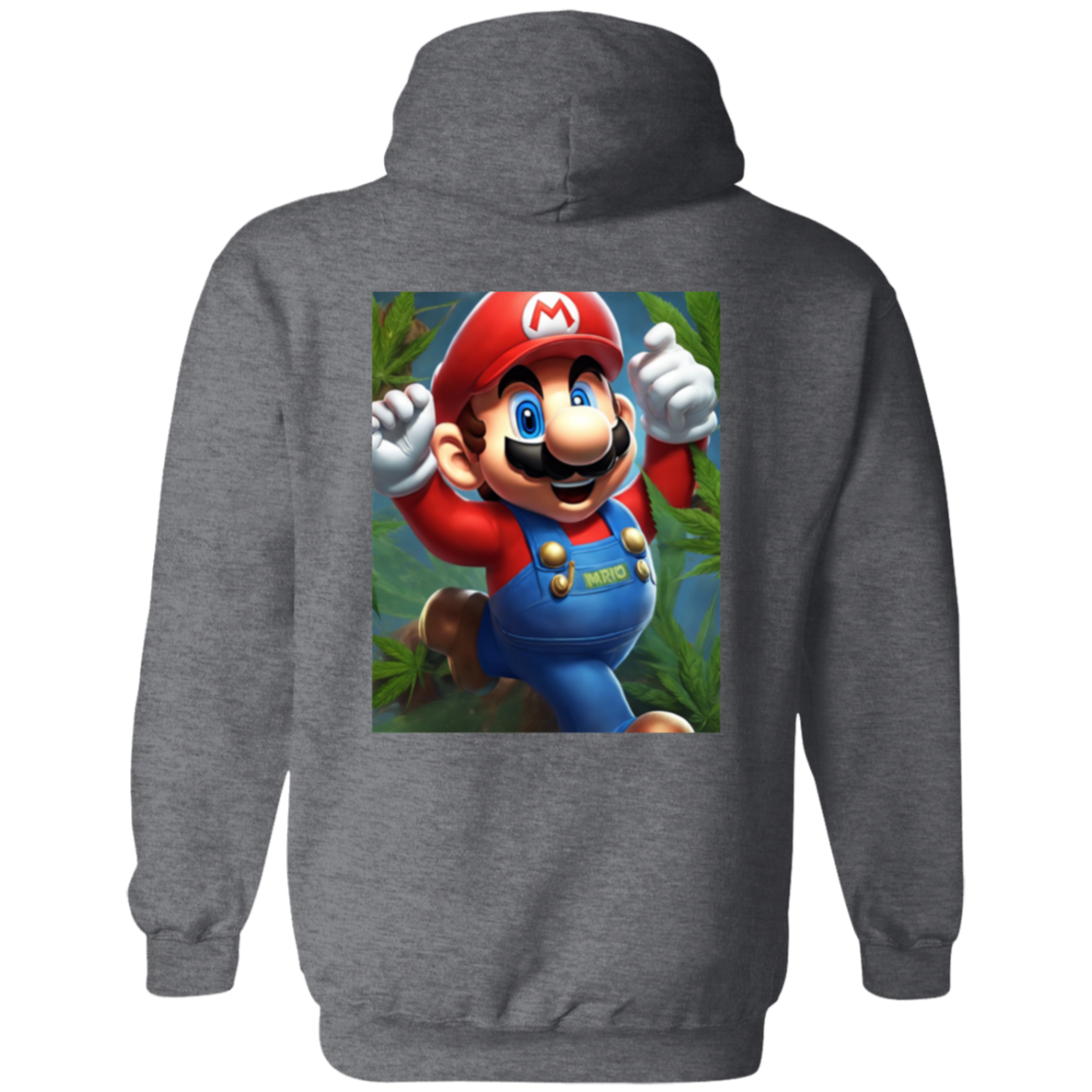 Branded Unisex 420 Mario Collection Pullover Hoodie 8 oz