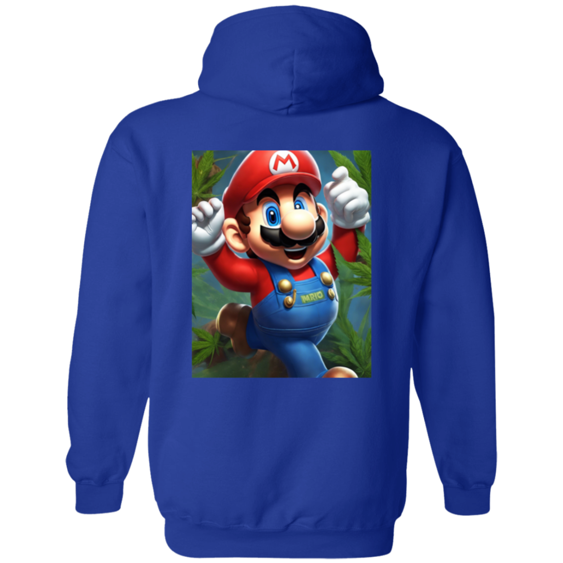 Branded Unisex 420 Mario Collection Pullover Hoodie 8 oz