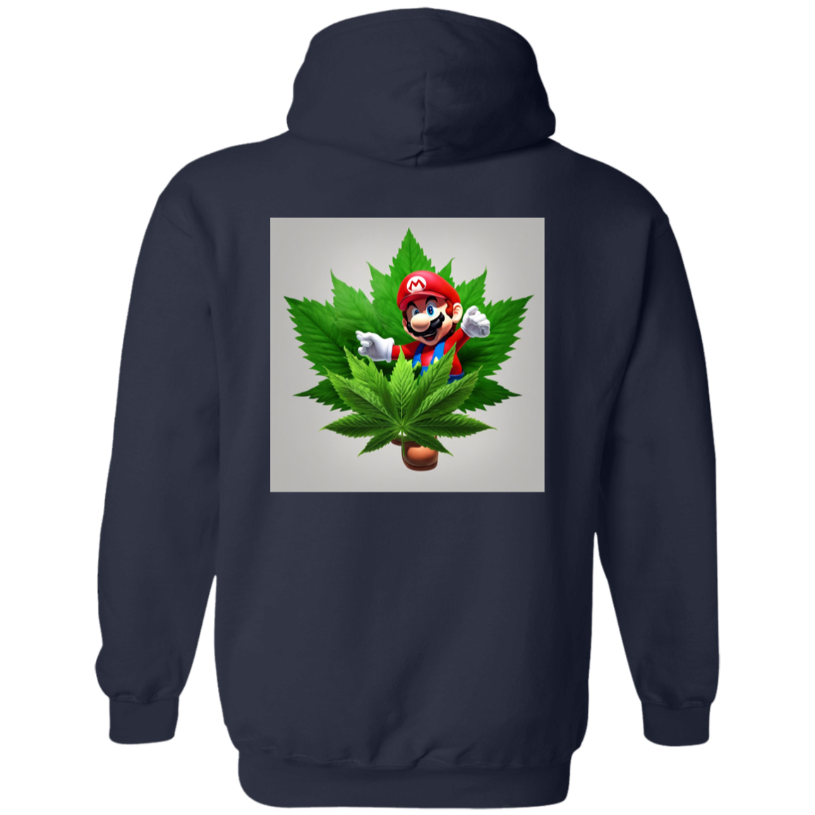 Branded Unisex 420 Mario Collection Pullover Hoodie 8 oz