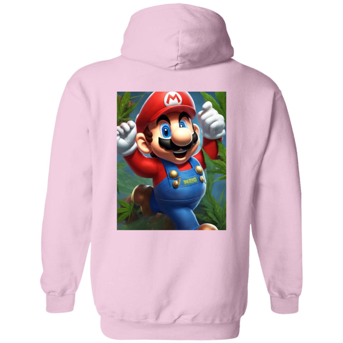 Branded Unisex 420 Mario Collection Pullover Hoodie 8 oz