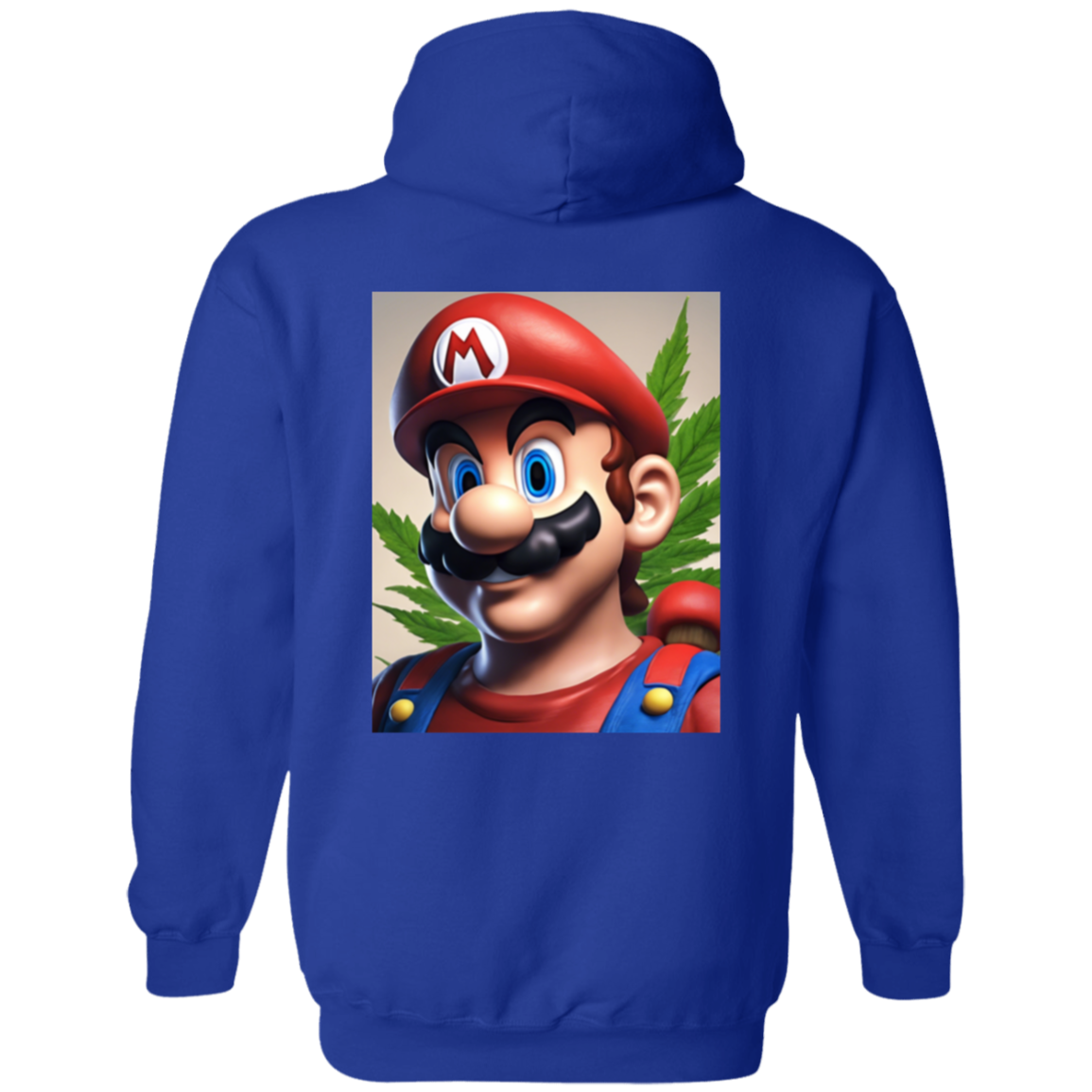 Branded Unisex 420 Mario Collection Pullover Hoodie 8 oz
