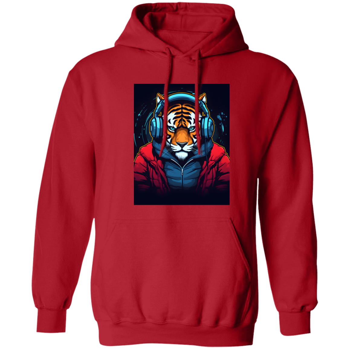 The Urban Tiger Collection Pullover Hoodie 8 oz