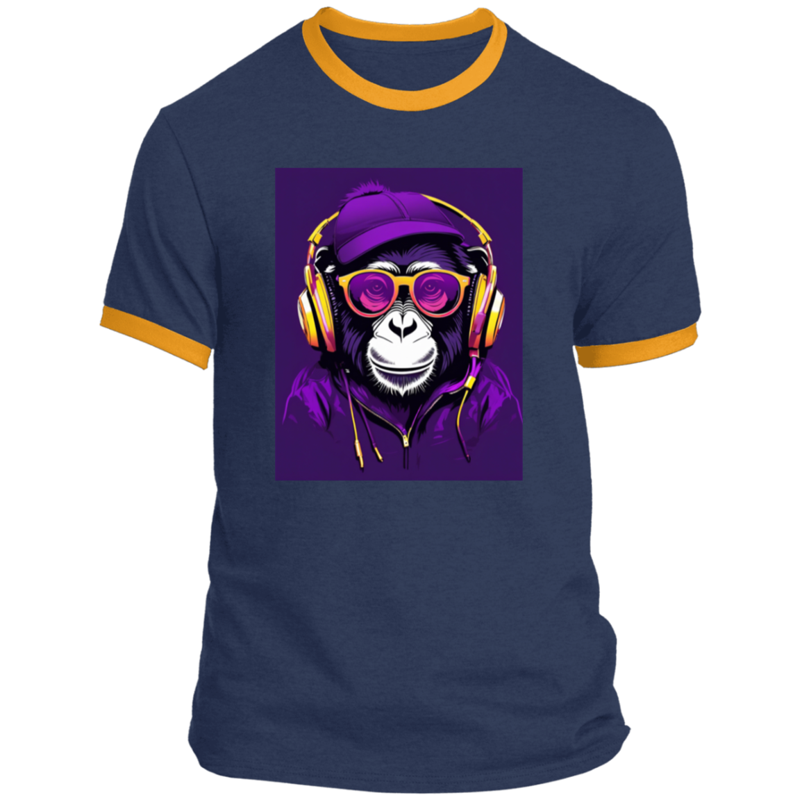 The Urban Monkey Collection Ringer Tee