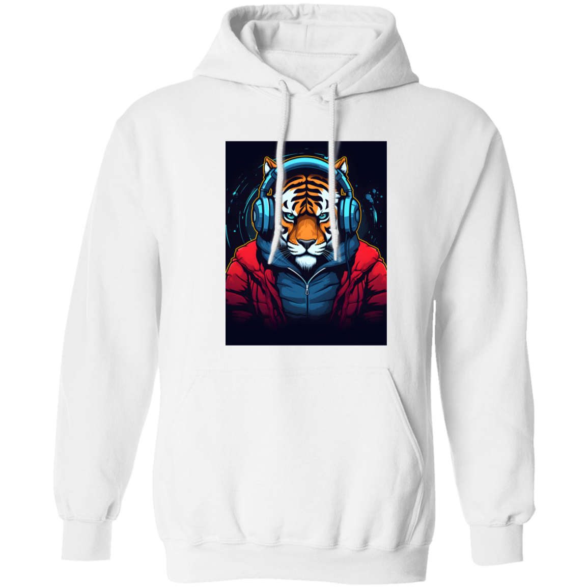 The Urban Tiger Collection Pullover Hoodie 8 oz