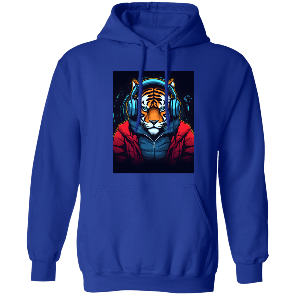 The Urban Tiger Collection Pullover Hoodie 8 oz