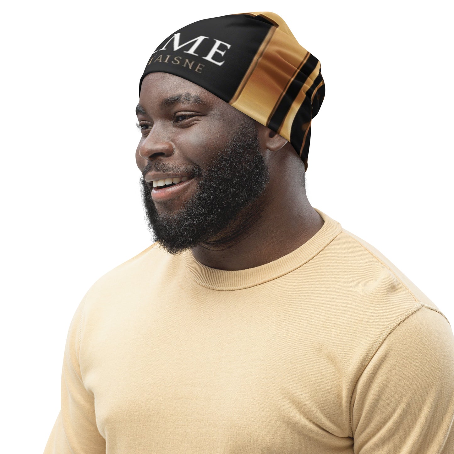 The Lou Collection Beanie (White Logo)