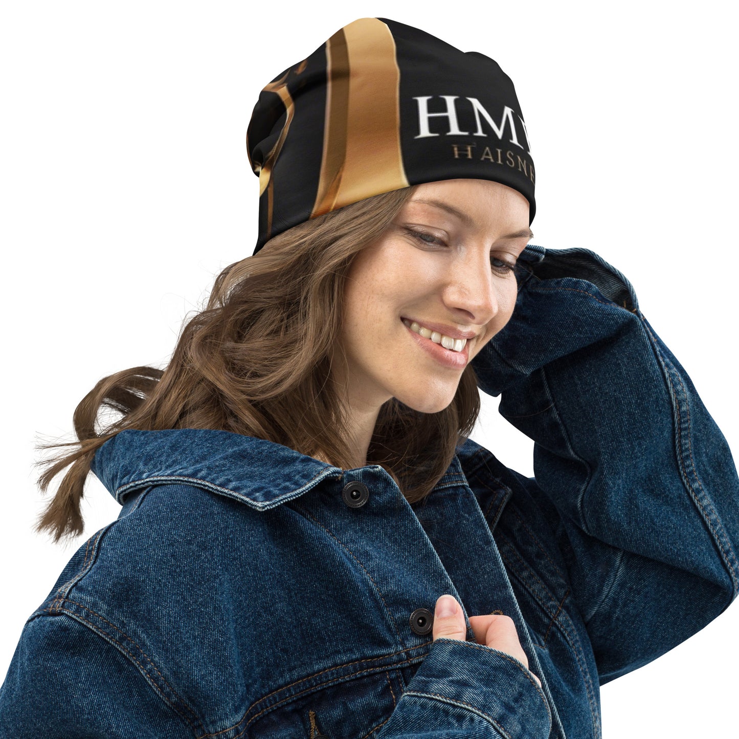 The Lou Collection Beanie (White Logo)