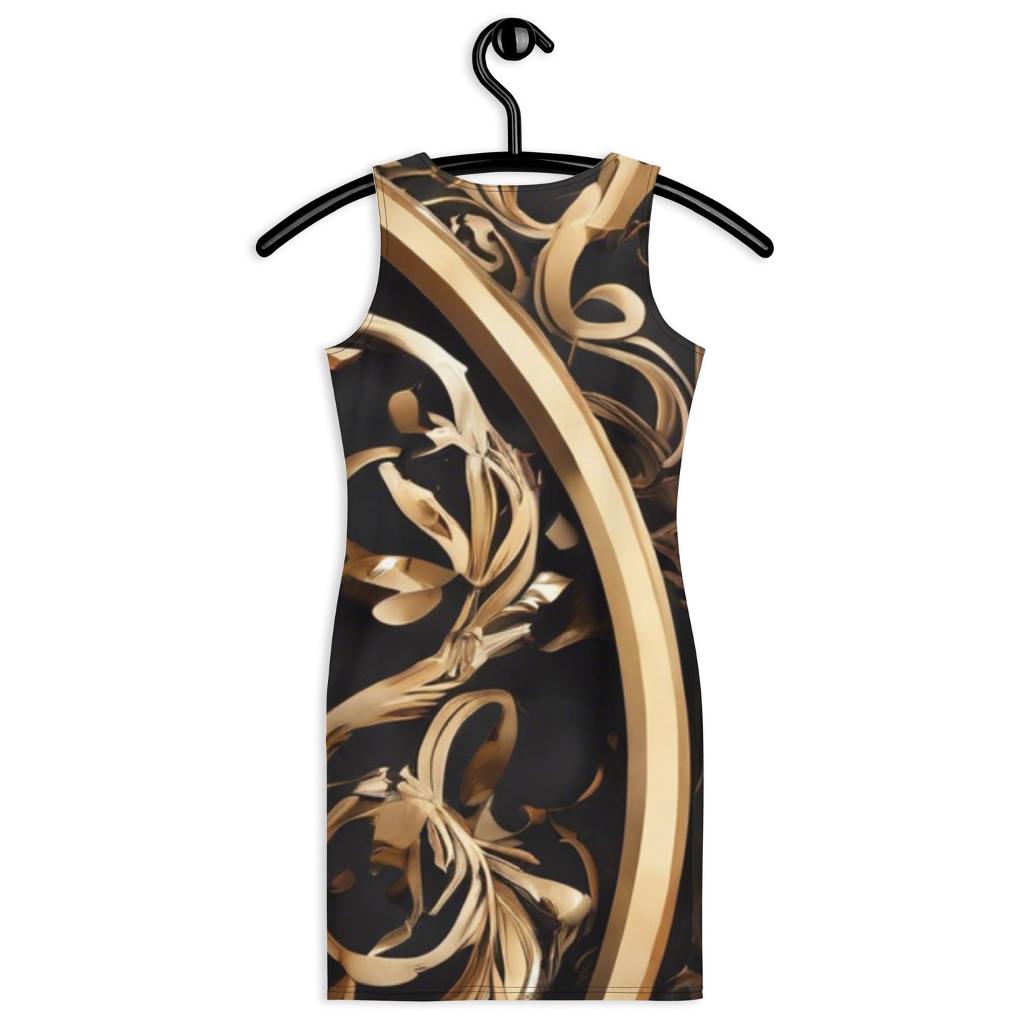 The Lou Collection Bodycon dress (White Logo Bottom)