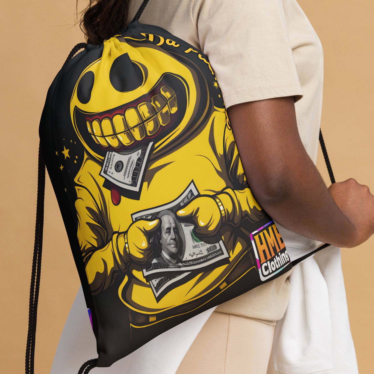 Da Pacmane Collection Drawstring bag
