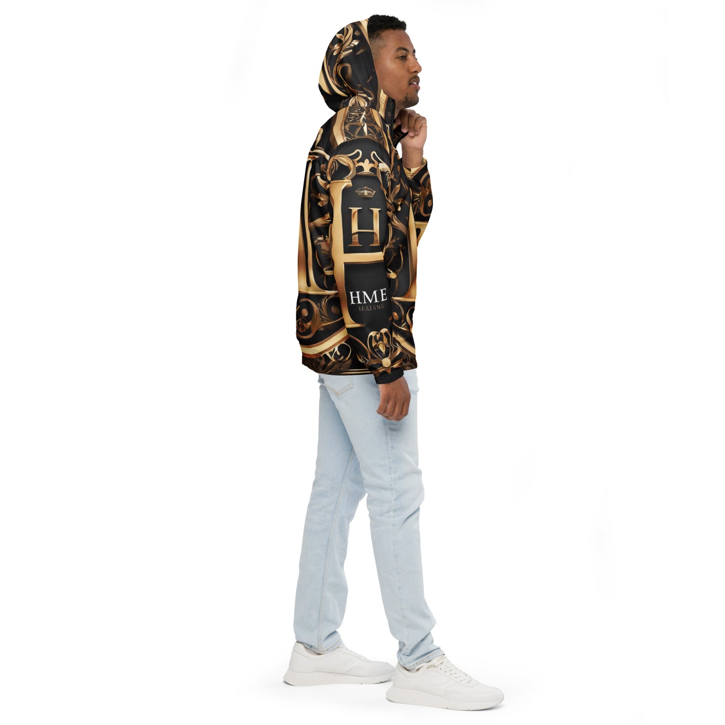 The Lou Collection (White Logo) Men’s windbreaker