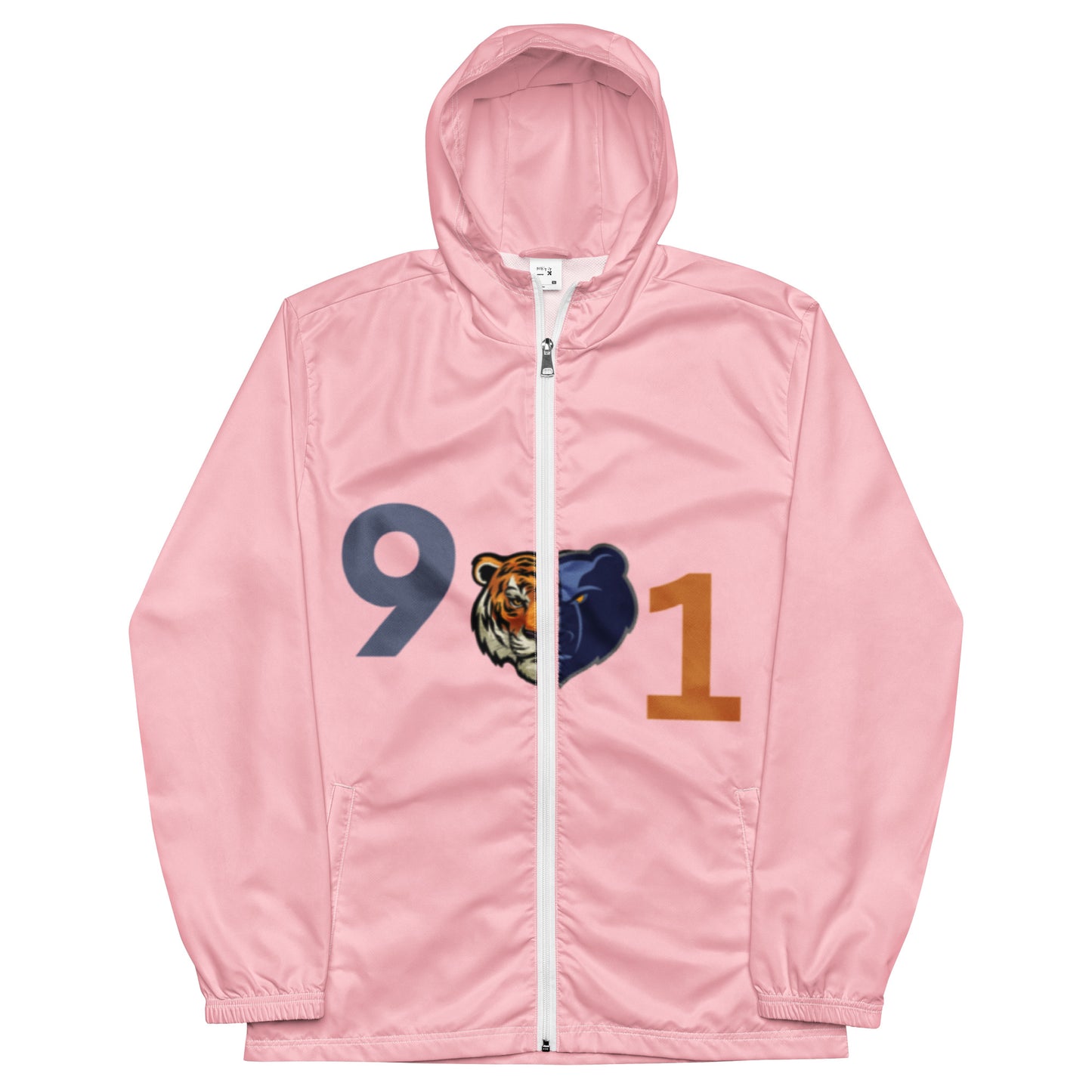 The Rep Yo City Collection Pink Memphis (901) Unisex windbreaker