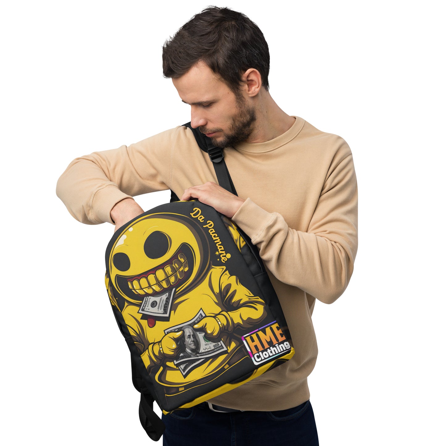 Da Pacmane Collection Minimalist Backpack