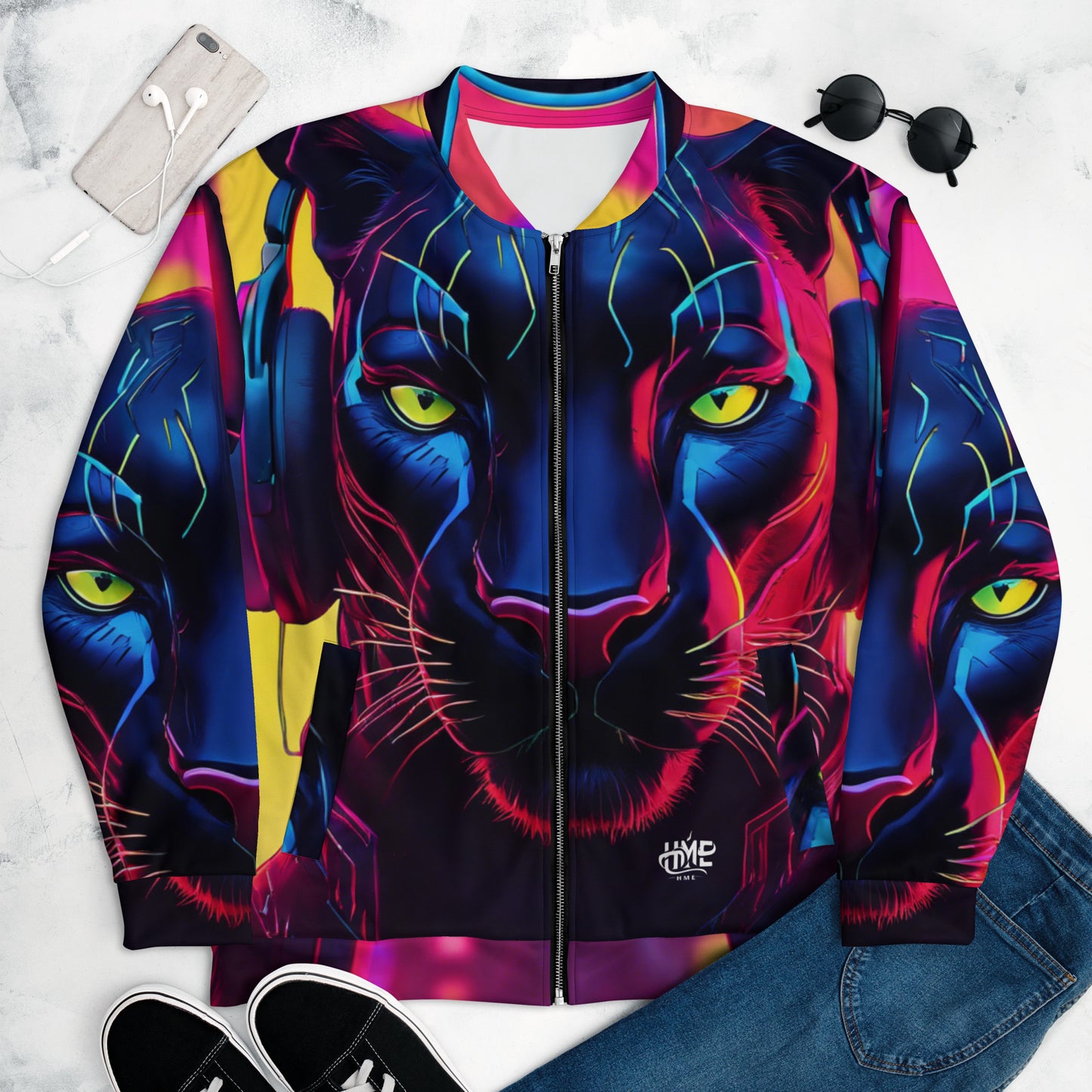The Urban Panther Collection Unisex Bomber Jacket