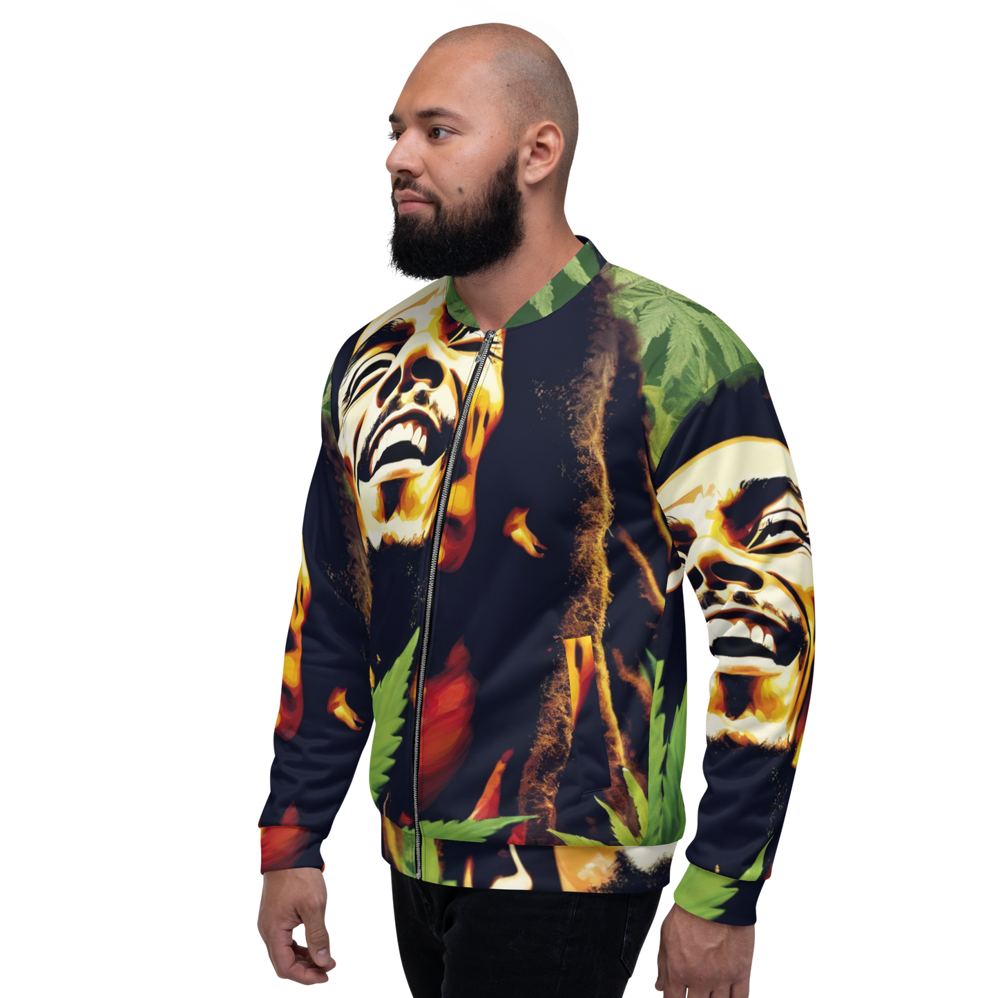 420 Collection Unisex Bomber Jacket