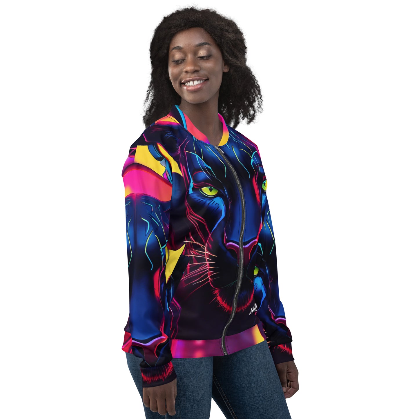 The Urban Panther Collection Unisex Bomber Jacket